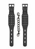 Skulls and Bones Handcuffs with Skulls Black